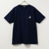 T-GRAPHICS ワンポイント刺繍半袖Tシャツ メンズ ネコポス 対応商品