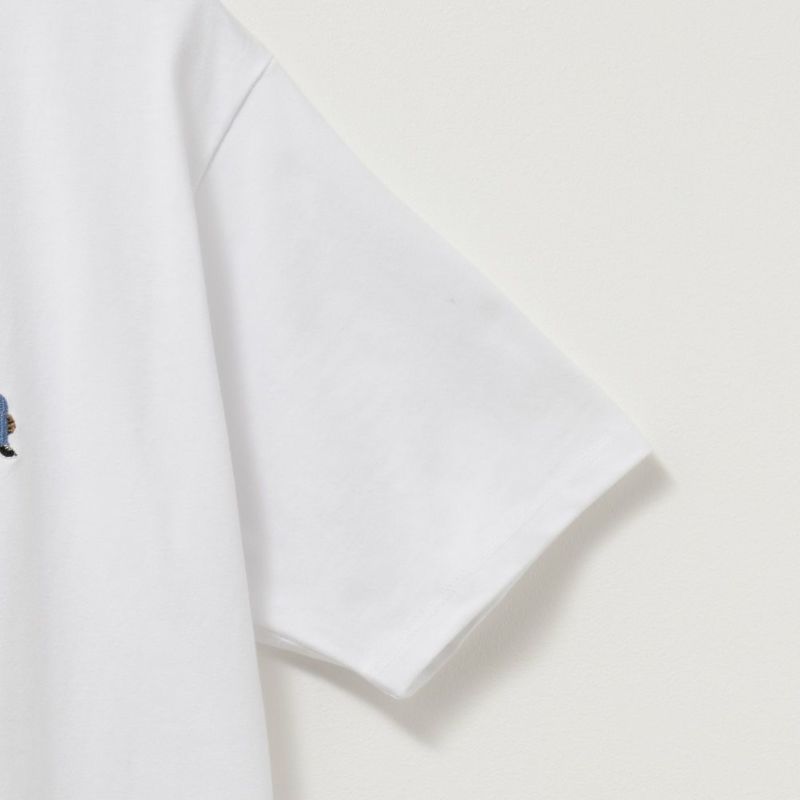 T-GRAPHICS  ワンポイント刺繍半袖Tシャツ メンズ メール便 対応商品商品画像-7