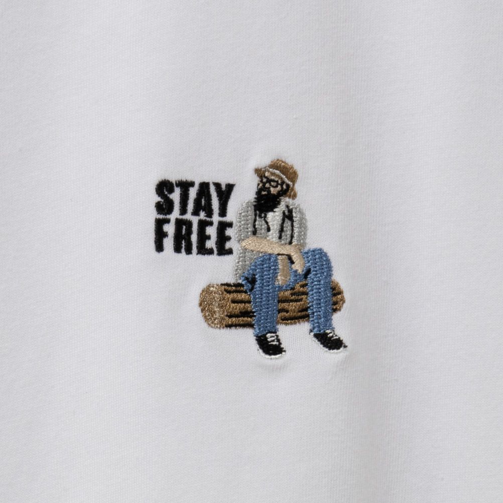 T-GRAPHICS  ワンポイント刺繍半袖Tシャツ メンズ メール便 対応商品商品画像-9