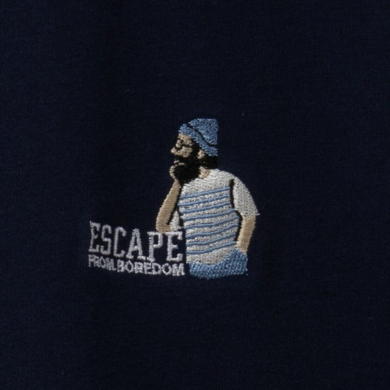 T-GRAPHICS  ワンポイント刺繍半袖Tシャツ メンズ メール便 対応商品商品画像-12