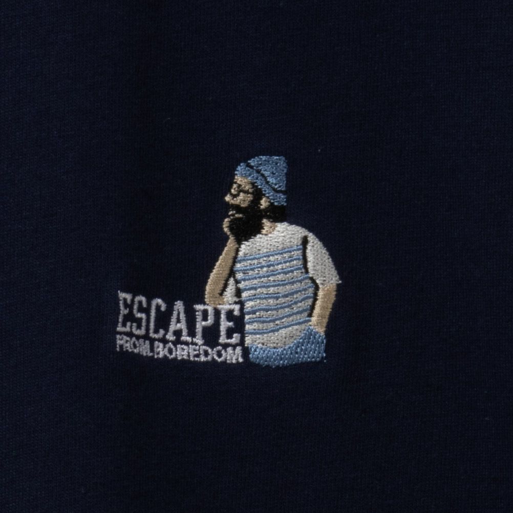 T-GRAPHICS  ワンポイント刺繍半袖Tシャツ メンズ メール便 対応商品商品サムネイル-12