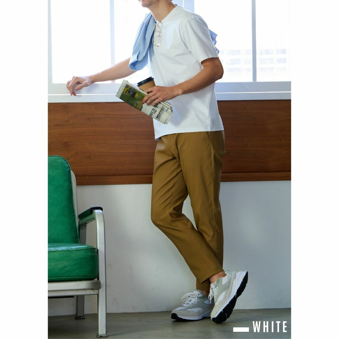 NAVY FIT  ストレッチドライ半袖Tシャツ メンズ メール便 対応商品商品サムネイル-2