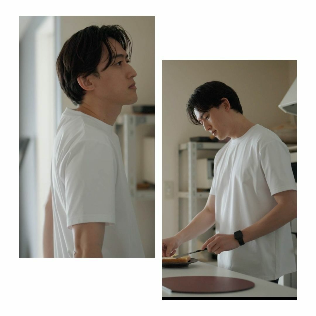 NAVY FIT  ストレッチドライ半袖Tシャツ メンズ メール便 対応商品商品サムネイル-5