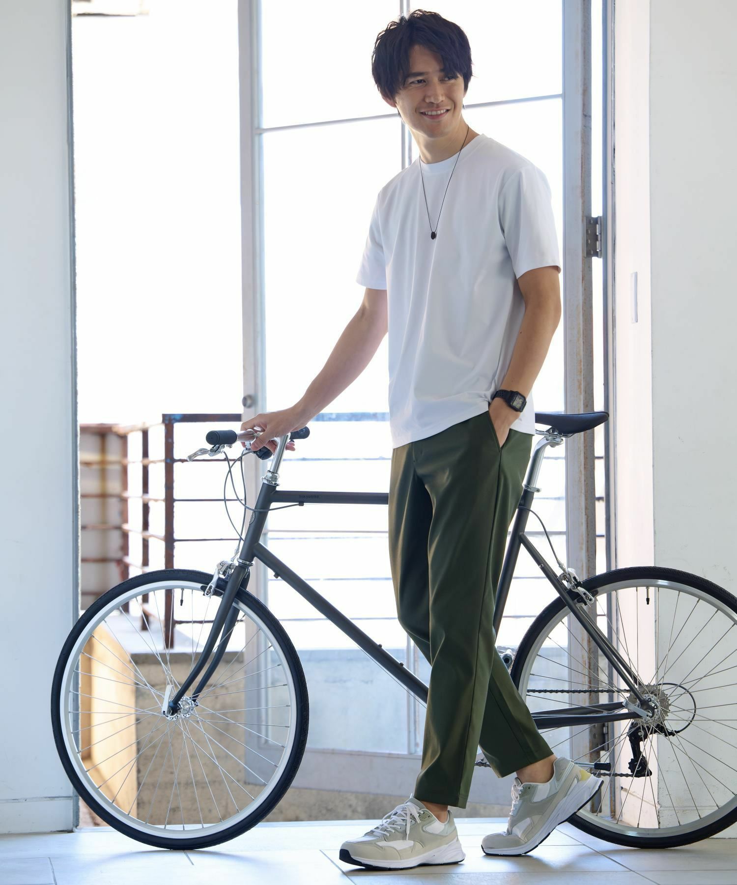 NAVY FIT  ストレッチドライ半袖Tシャツ メンズ メール便 対応商品商品サムネイル-11