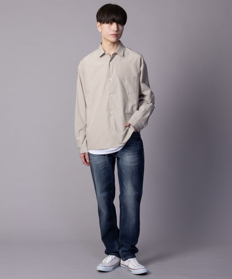 NAVY 毎日はきたくなるデニム「マイデニ」 テーパードデニムパンツ メンズ商品画像-7