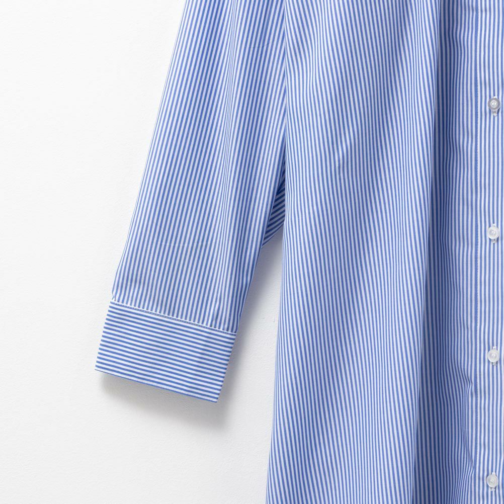 [期間限定価格]NAVY  ストライプシャツワンピース レディース商品画像-14