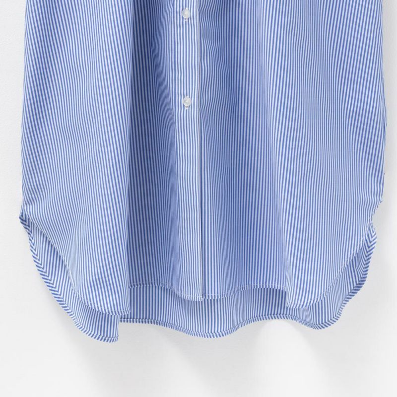 NAVY  ストライプシャツワンピース レディース商品画像-15