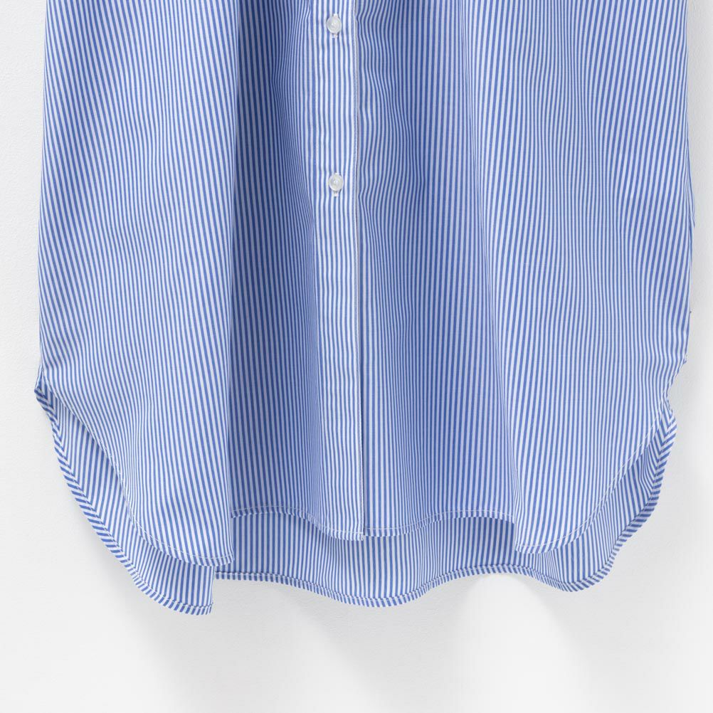 [期間限定価格]NAVY  ストライプシャツワンピース レディース商品画像-15