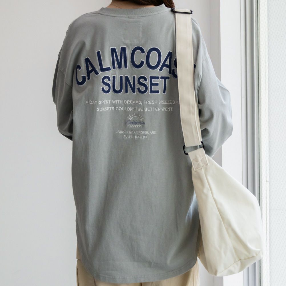 UNDERWRAPS コーデュロイロゴビッグロングTシャツ レディース メール便 対応商品商品画像-9