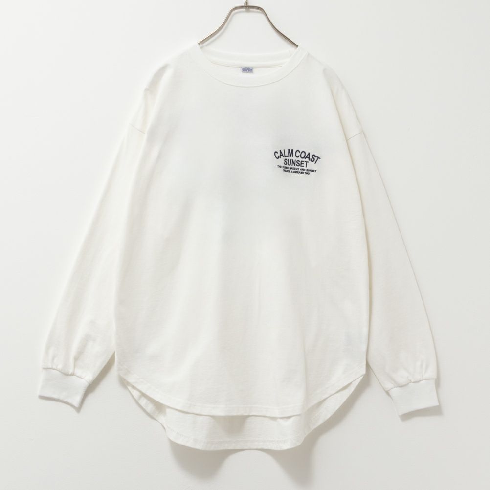 UNDERWRAPS  コーデュロイロゴビッグロングTシャツ レディース メール便 対応商品商品サムネイル-12
