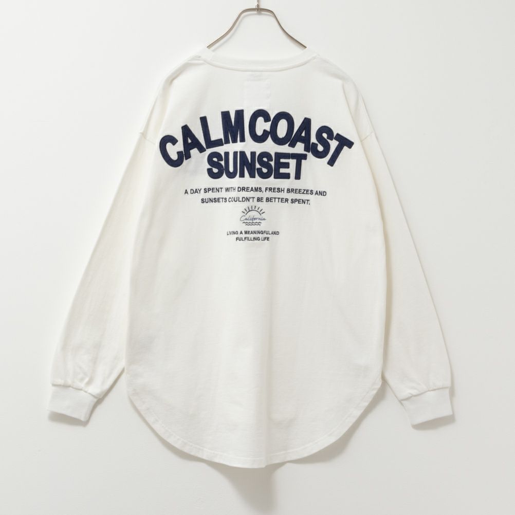 UNDERWRAPS  コーデュロイロゴビッグロングTシャツ レディース メール便 対応商品商品画像-13