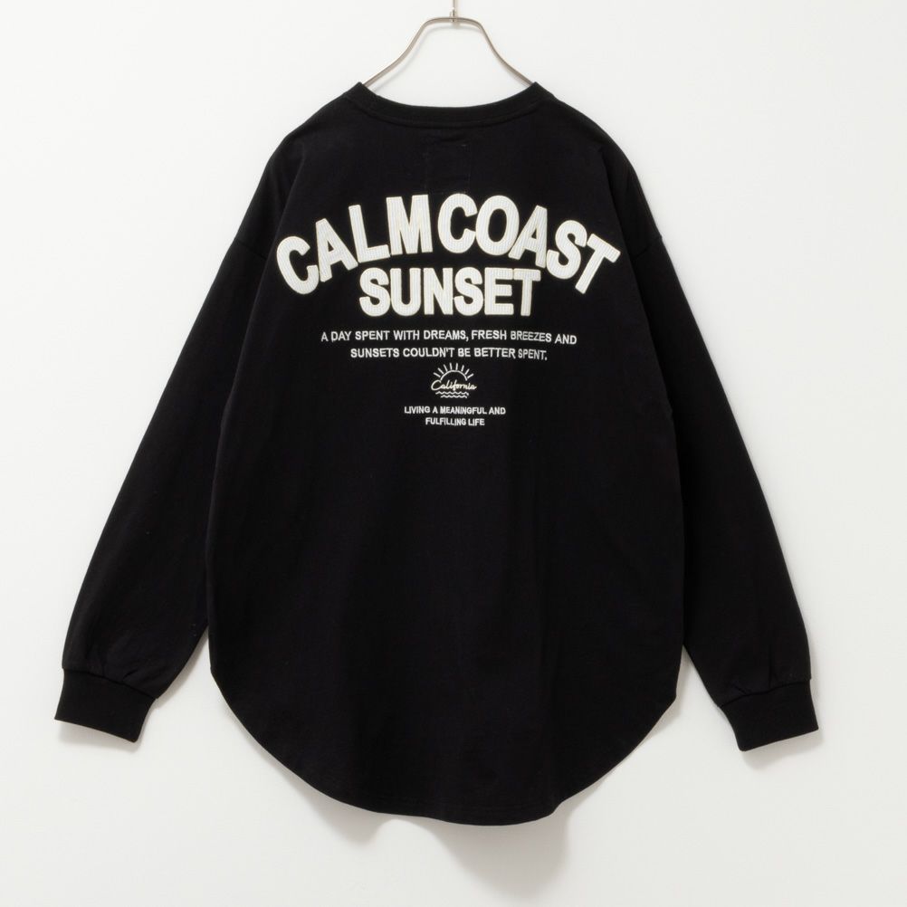 UNDERWRAPS  コーデュロイロゴビッグロングTシャツ レディース メール便 対応商品商品画像-15