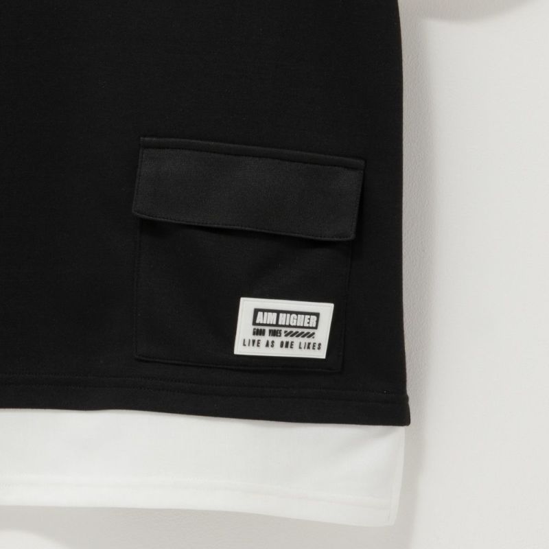 RICH MIX  ポンチ素材 フェイクポケットTシャツ キッズ メール便 対応商品商品画像-13