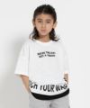 RICH MIX  ポンチ素材 フェイクロゴTシャツ キッズ メール便 対応商品商品サムネイル-2