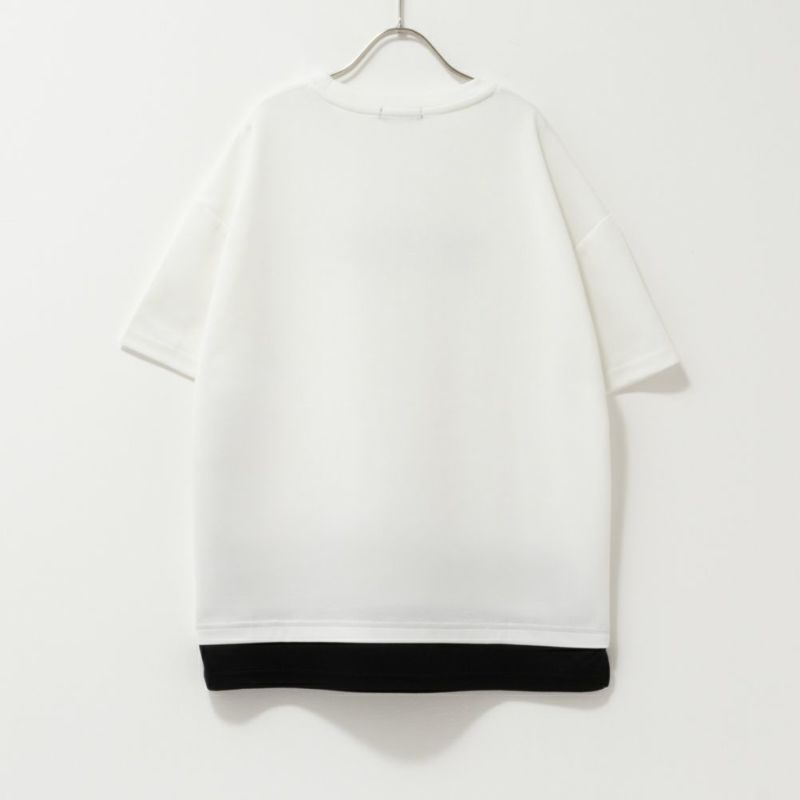 RICH MIX  ポンチ素材 フェイクロゴTシャツ キッズ メール便 対応商品商品画像-9