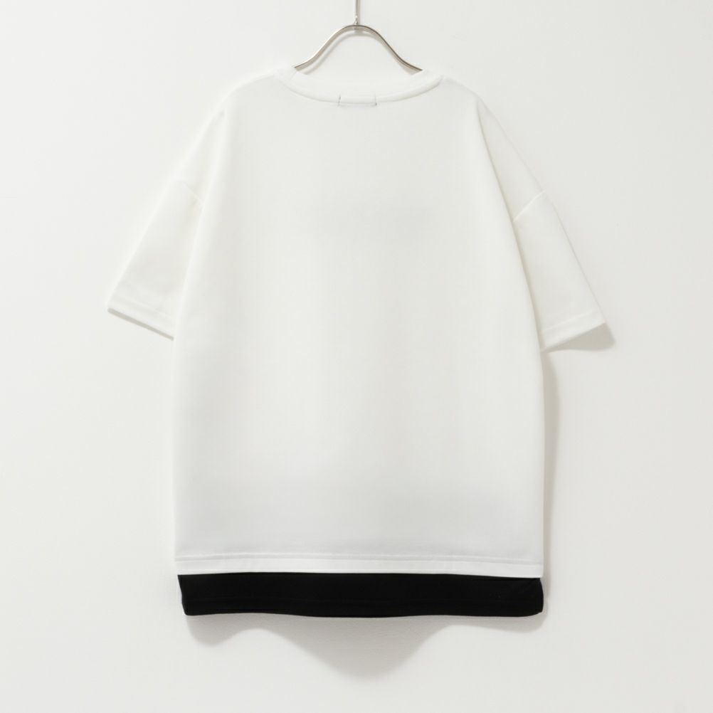 RICH MIX  ポンチ素材 フェイクロゴTシャツ キッズ メール便 対応商品商品画像-9