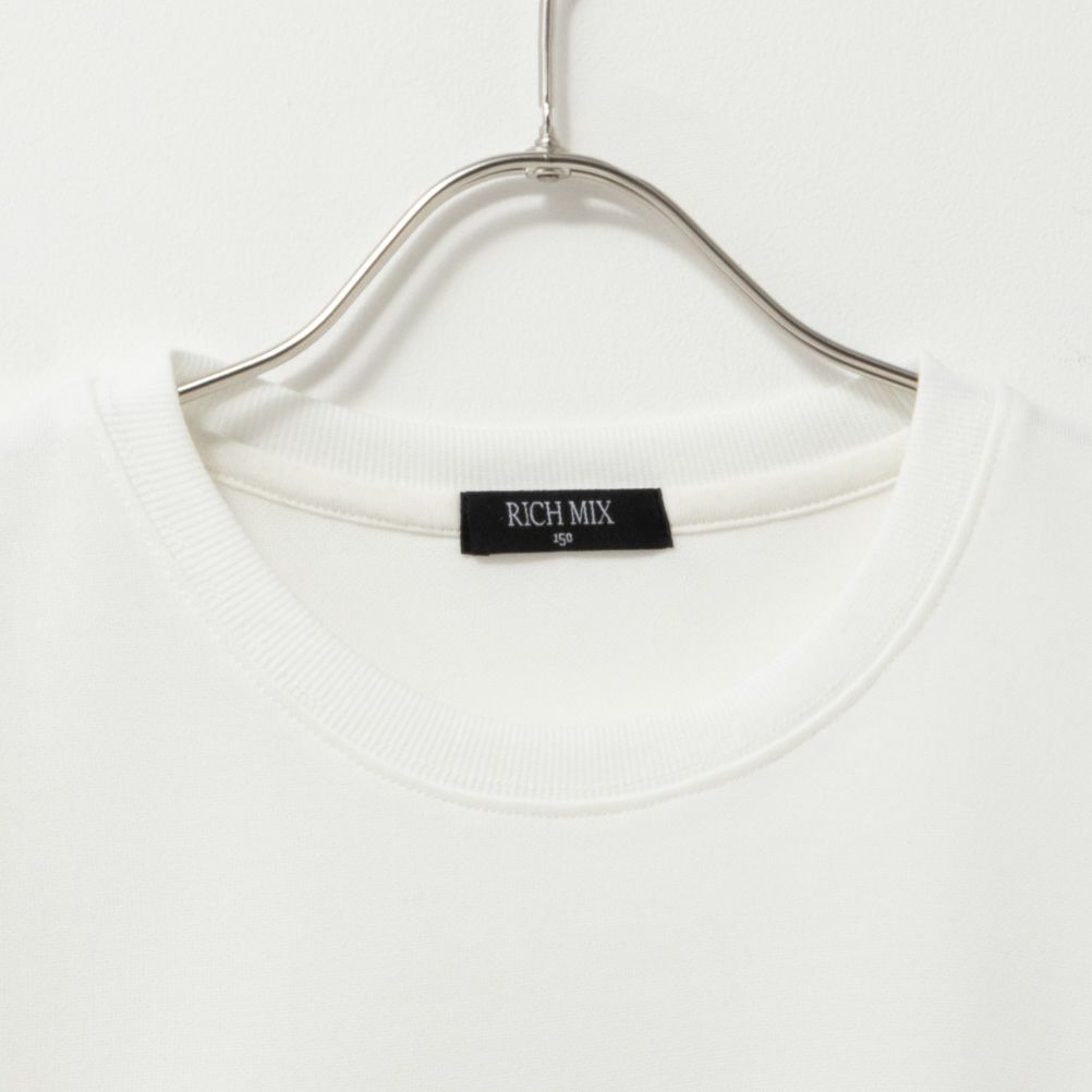 RICH MIX ポンチ素材 フェイクロゴTシャツ キッズ ネコポス 対応商品