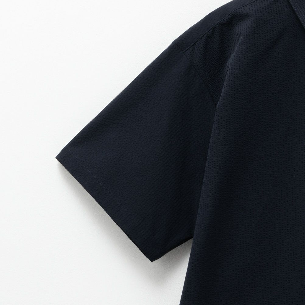 NAVY FIT  サッカーストレッチ半袖シャツ メンズ商品サムネイル-5