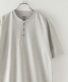 GOOD CREW USコットンヘンリーネック半袖Tシャツ メンズ商品サムネイル-2