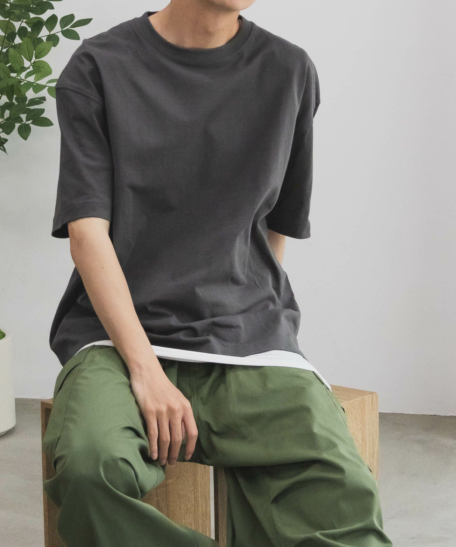 GOOD CREW USコットン半袖Tシャツ メンズ