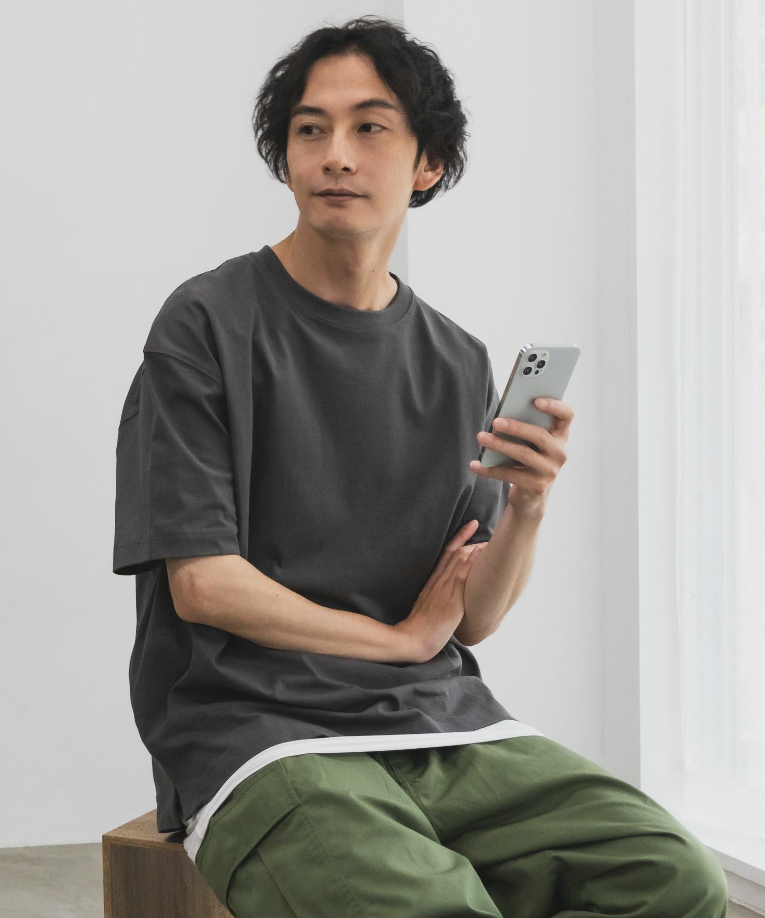 GOOD CREW  USコットン半袖Tシャツ メンズ商品サムネイル-11