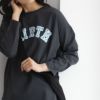 GOOD CREW フロストプリント長袖Tシャツ レディース ネコポス 対応商品