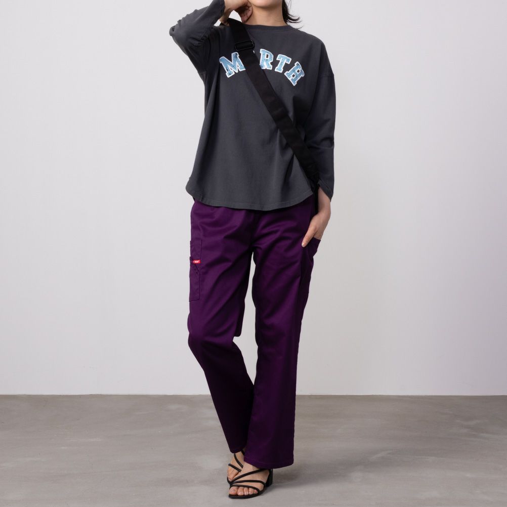 [期間限定価格]GOOD CREW  フロストプリント長袖Tシャツ レディース メール便 対応商品商品画像-4