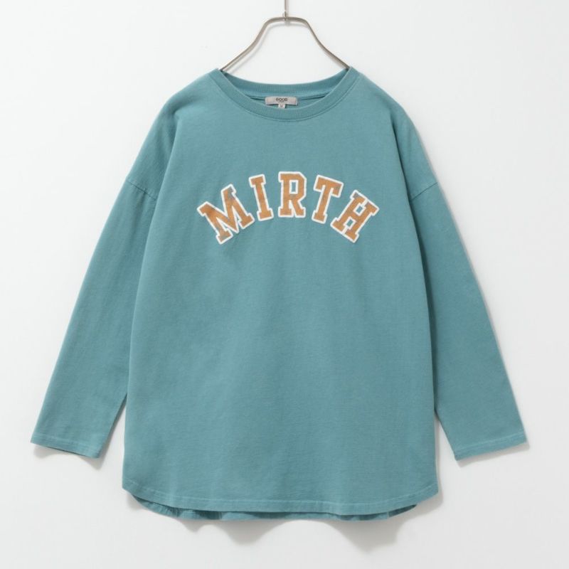 GOOD CREW  フロストプリント長袖Tシャツ レディース メール便 対応商品商品画像-12