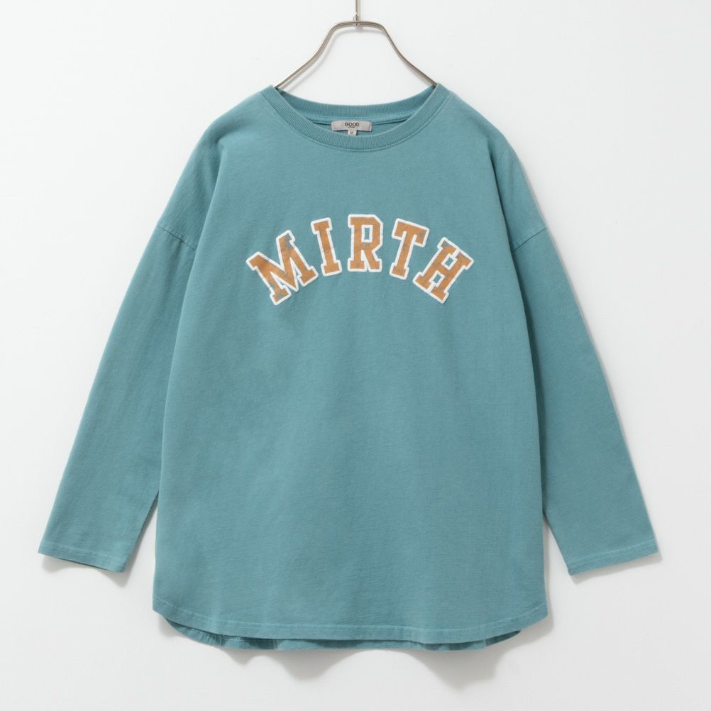 GOOD CREW フロストプリント長袖Tシャツ レディース メール便 対応商品商品画像-12