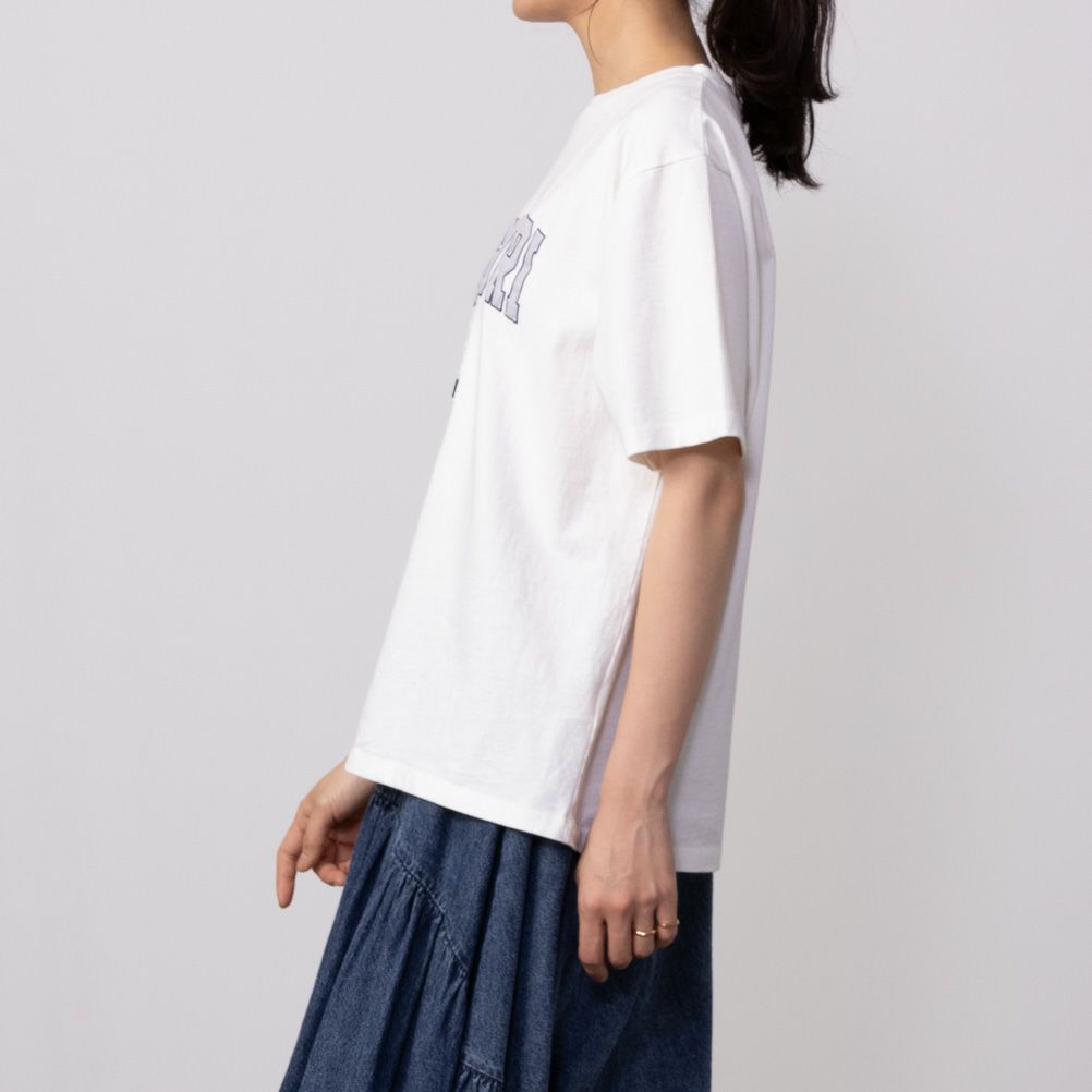 GOOD CREW フロストカレッジ半袖Tシャツ レディース