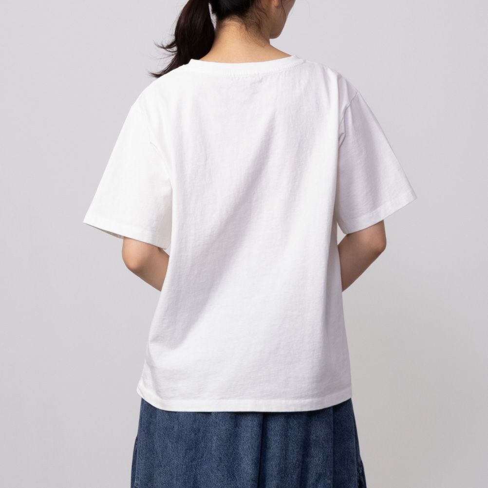 GOOD CREW フロストカレッジ半袖Tシャツ レディース