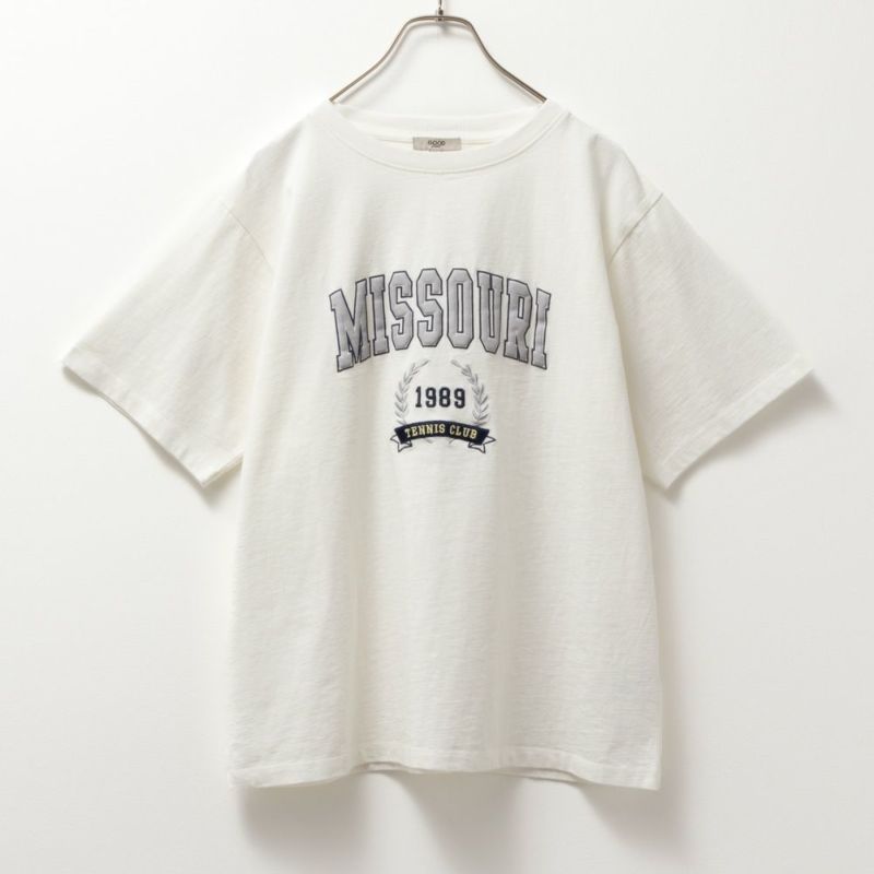GOOD CREW  フロストカレッジ半袖Tシャツ レディース メール便 対応商品商品画像-9