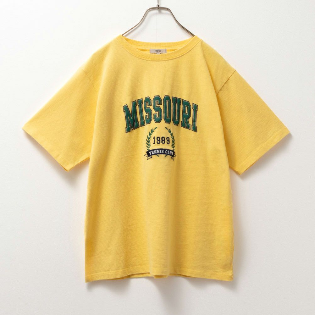 GOOD CREW フロストカレッジ半袖Tシャツ レディース