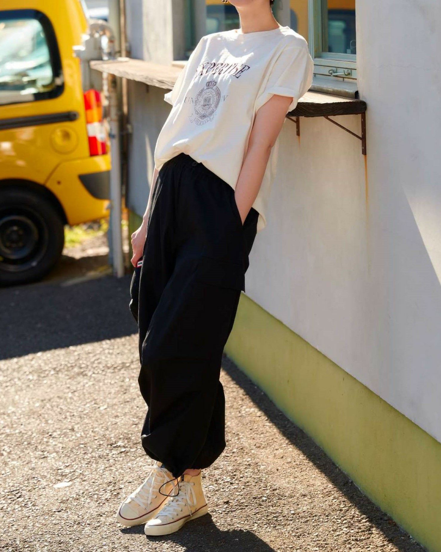 GOOD CREW  フロストカレッジ半袖Tシャツ レディース メール便 対応商品商品サムネイル-1
