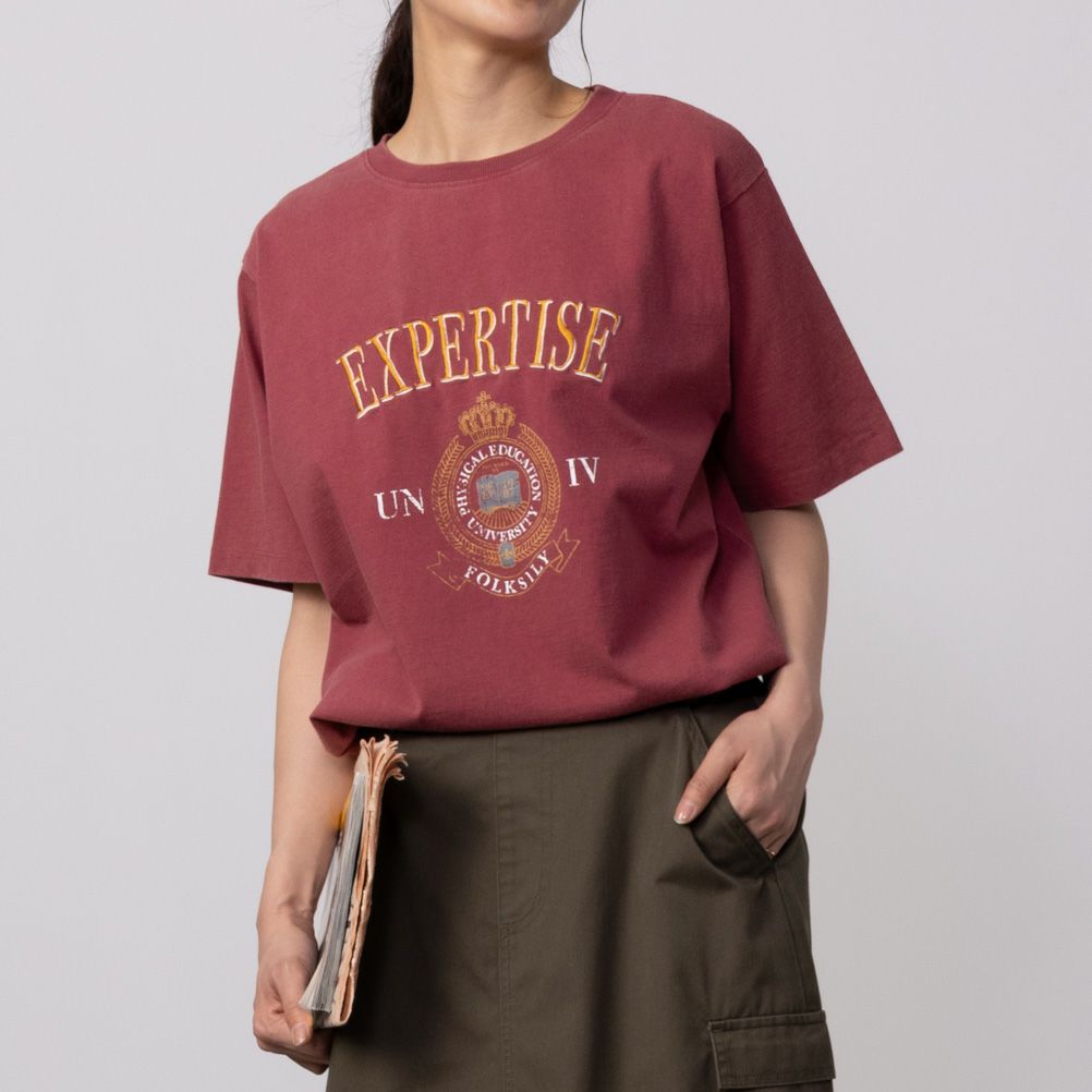 GOOD CREW  フロストカレッジ半袖Tシャツ レディース メール便 対応商品商品サムネイル-2