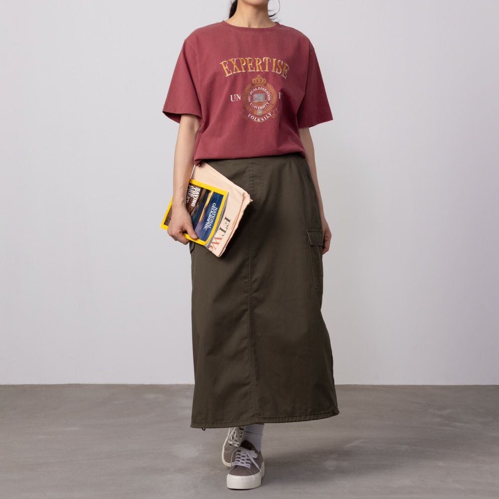 GOOD CREW フロストカレッジ半袖Tシャツ レディース ネコポス 対応商品