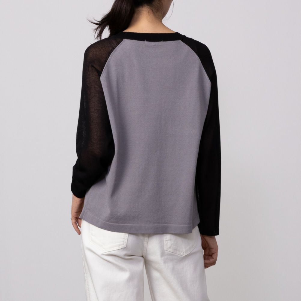 GOOD CREW ラグランニット レディース