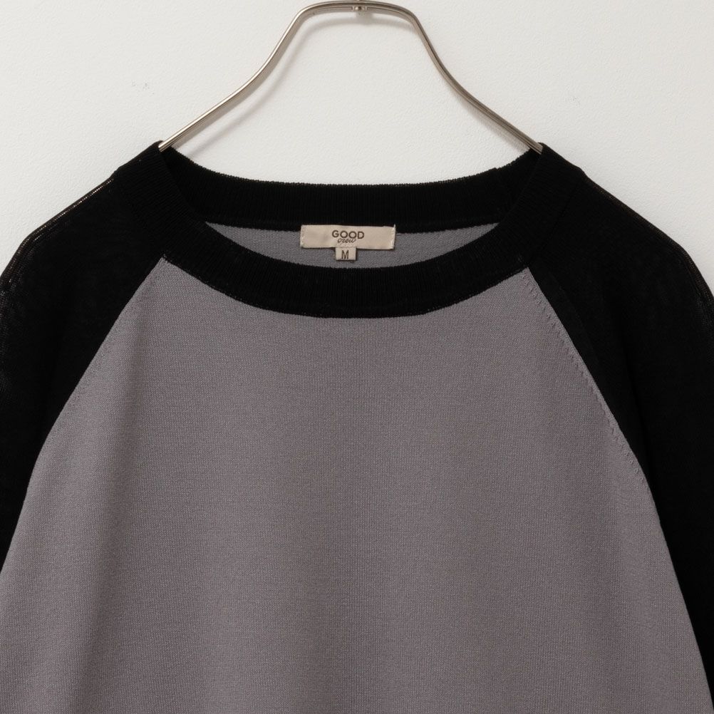 GOOD CREW ラグランニット レディース