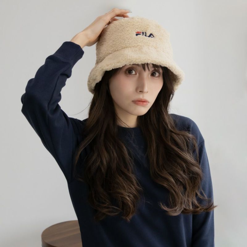 FILA  ボアバケットハット レディース商品画像-1