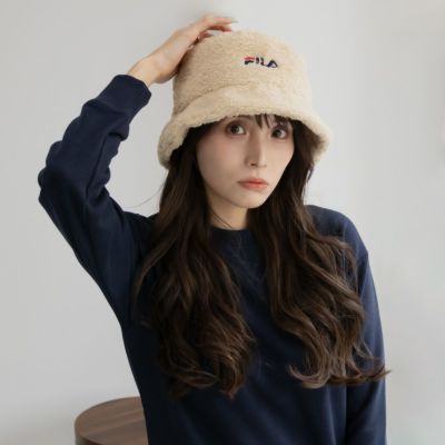 FILA  ボアバケットハット レディース