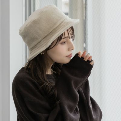 CONVERSE  シャギーバケットハット レディース