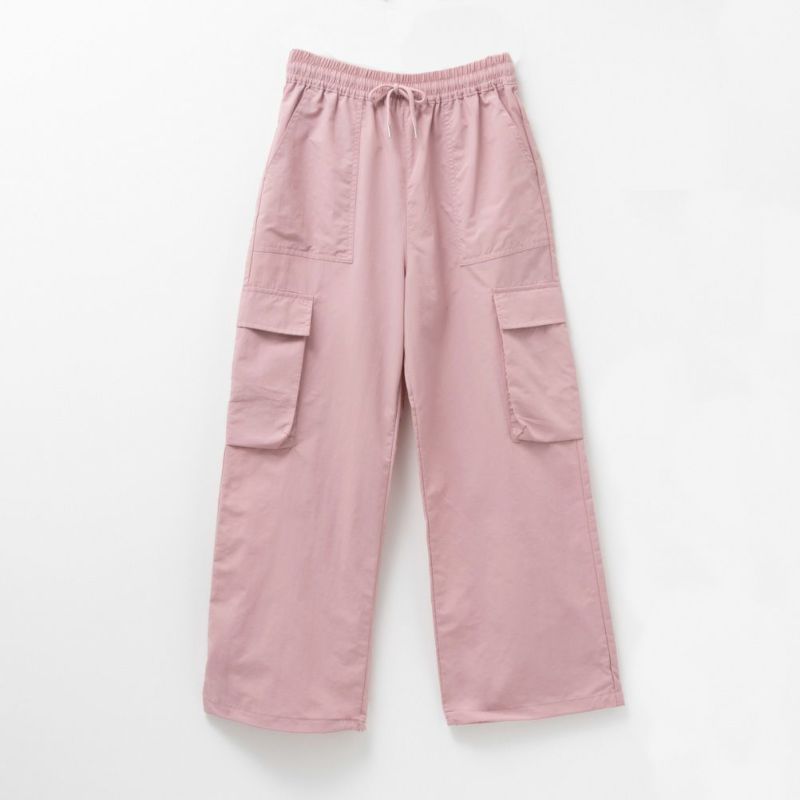 NAVY  ナイロンカーゴパンツ キッズ商品画像-3