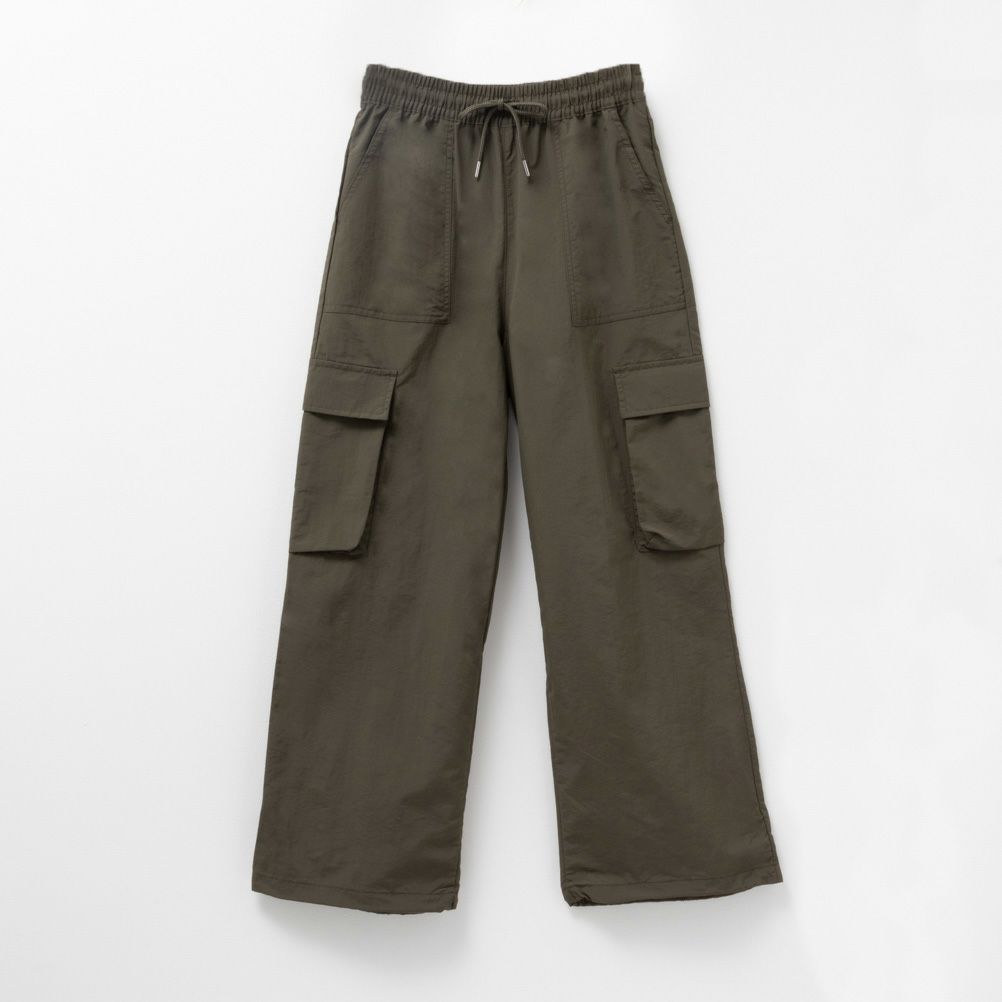 NAVY ナイロンカーゴパンツ キッズ