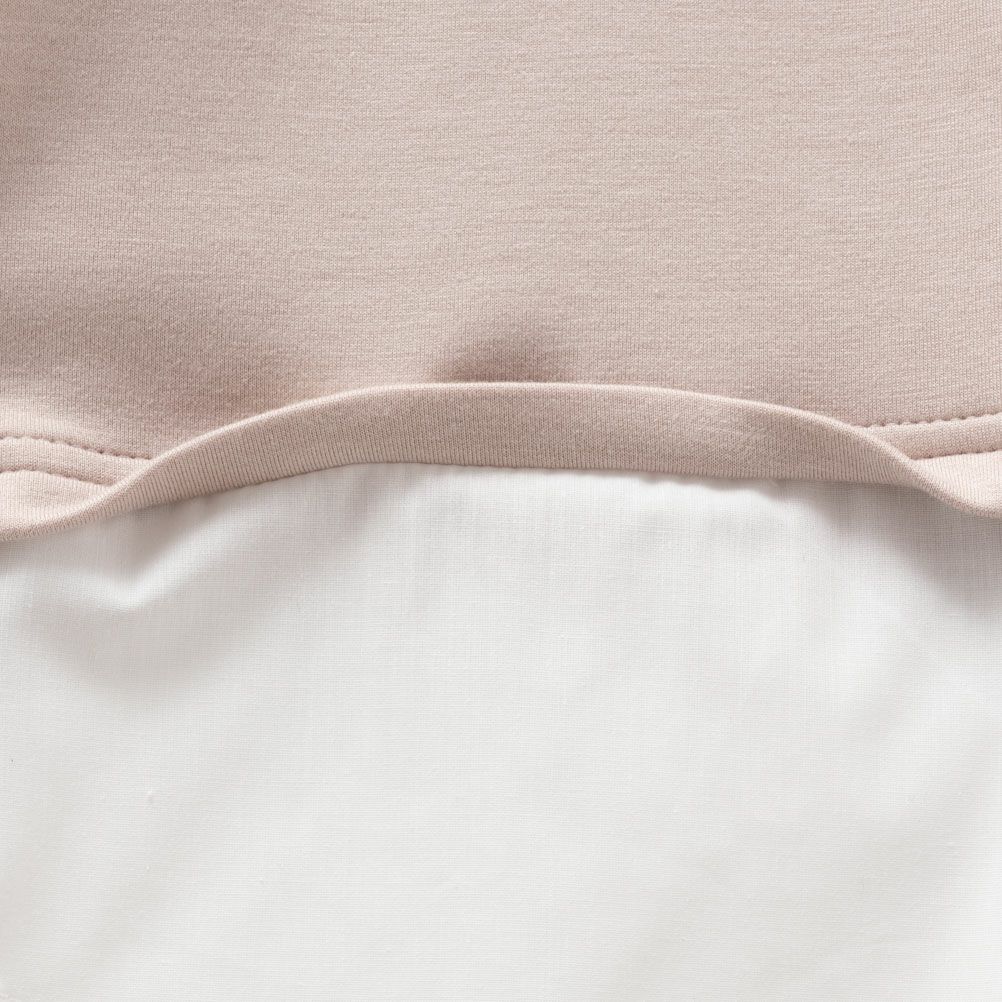 URBAN COLLECTION  エアスムージー ポンチ素材 フェイクアンサンブルプルオーバー レディース商品画像-17