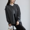 URBAN COLLECTION エアスムージー ポンチ素材 カーディガン レディース