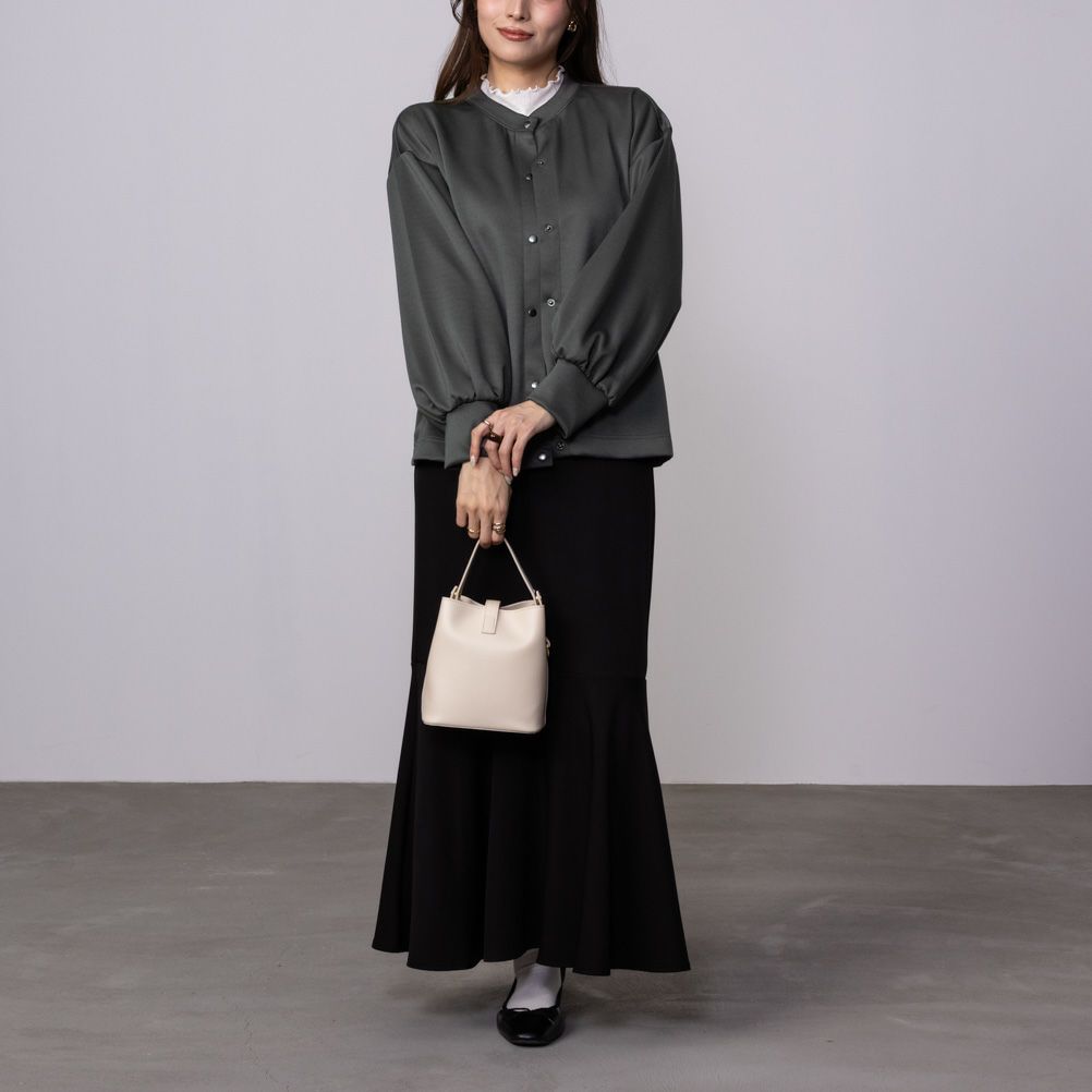 URBAN COLLECTION  エアスムージー ポンチ素材 カーディガン レディース商品画像-4