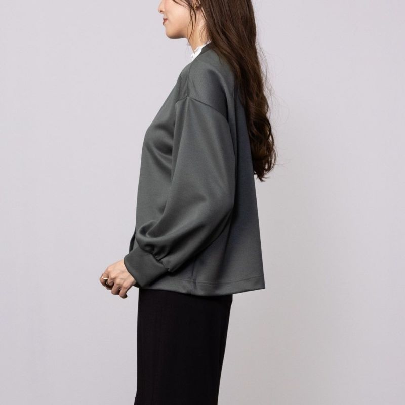 URBAN COLLECTION  エアスムージー ポンチ素材 カーディガン レディース商品画像-5