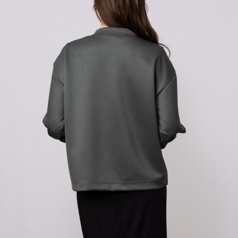 URBAN COLLECTION  エアスムージー ポンチ素材 カーディガン レディース商品画像-6