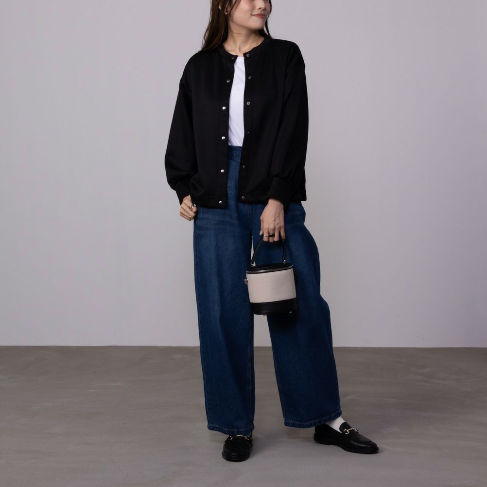 URBAN COLLECTION エアスムージー ポンチ素材 カーディガン レディース商品画像-7