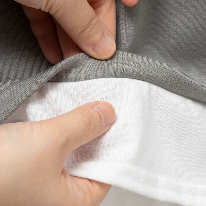 URBAN COLLECTION  エアスムージー ポンチ素材 フェイクレイヤードプルオーバー レディース商品画像-17